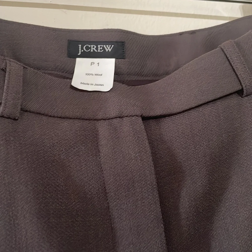 J. Crew Brown Knee-Length Pencil Skirt for Work